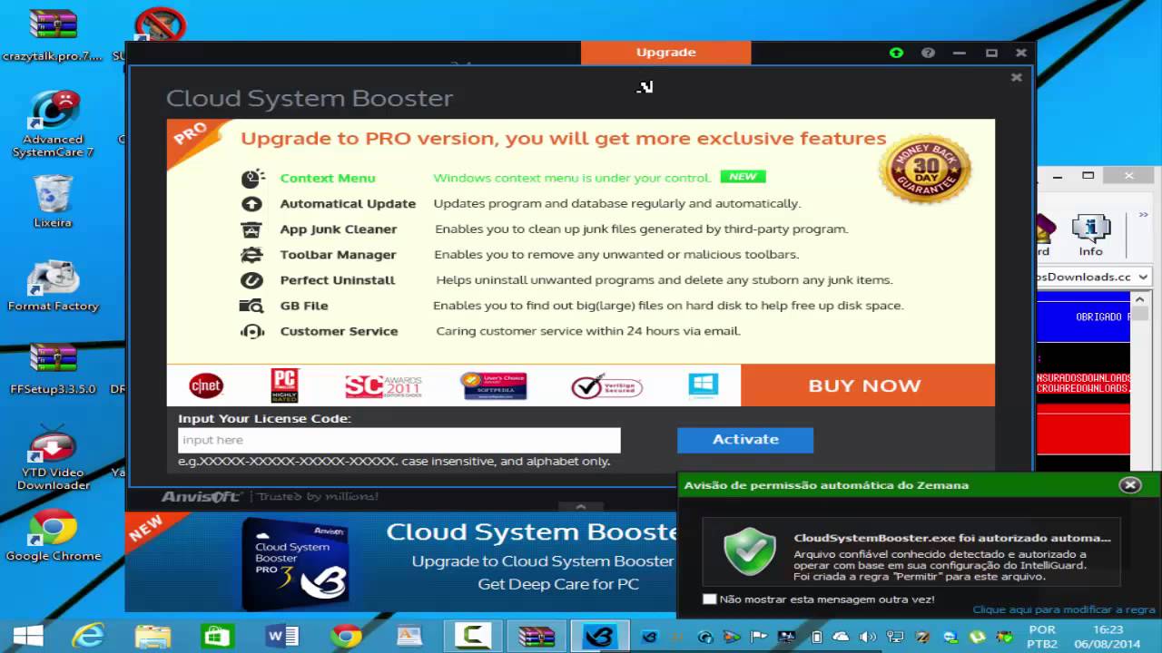 Cloud system booster free download